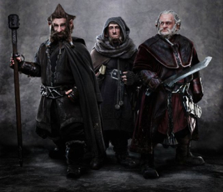 Illustration for article titled First look at Dori, Nori and Ori from The Hobbit set